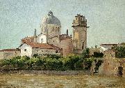 Walter Moras Ansicht von Verona an der Etsch oil on canvas
